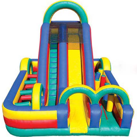 inflatable obstacle course for adults