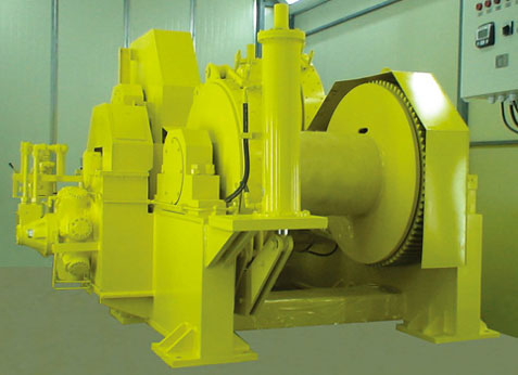 Ellsen hydraulic towing winch