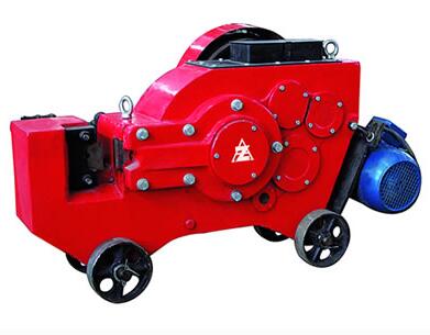 Cutting rebar machines with solid compact