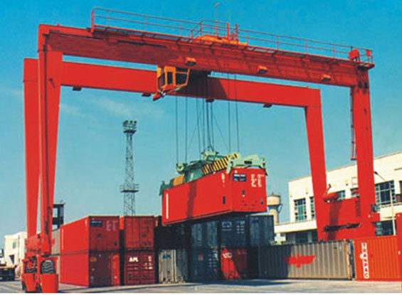 Rubber tyred gantry crane for sale