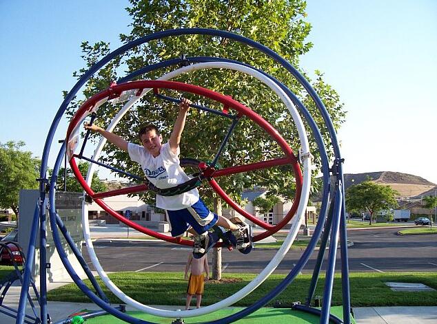 Human Gyroscope Ride