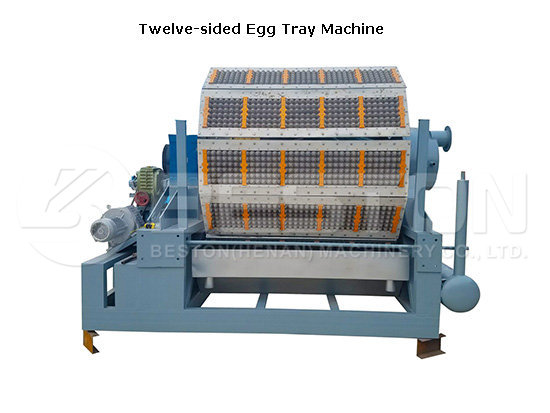 Twelve-sided Pulp Forming Machine
