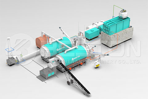 Tyre Recycling Plant Design