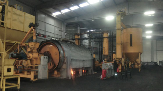 5 Tons Tyre Pyrolysis Plant