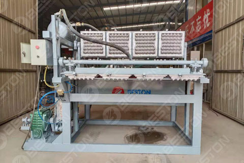 Beston Egg Tray Machine Shipped to Boliver