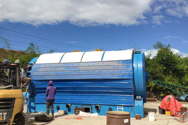 Plastic Pyrolysis Plant Installed in Doninica