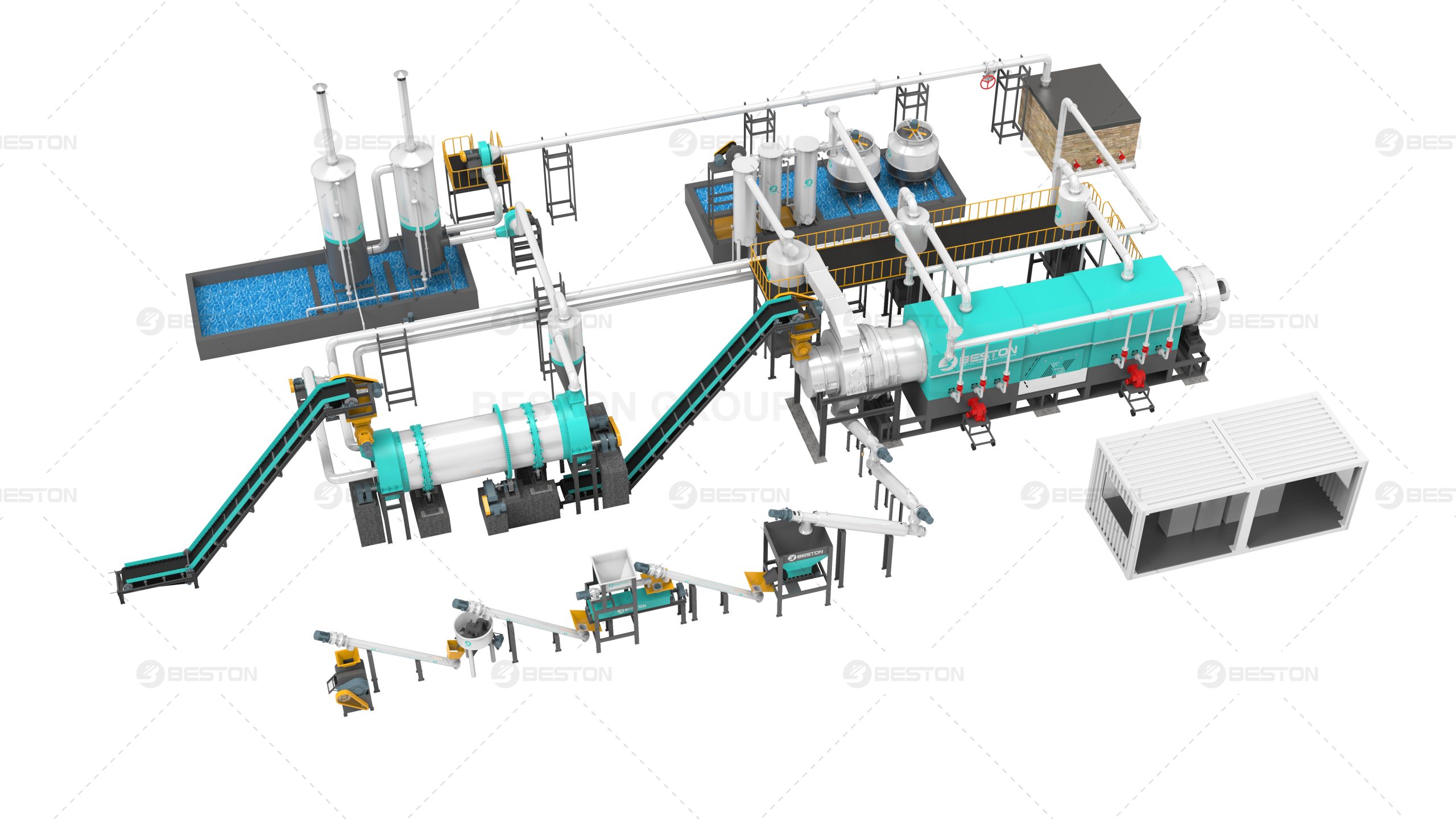 Beston Charcoal Making Machine